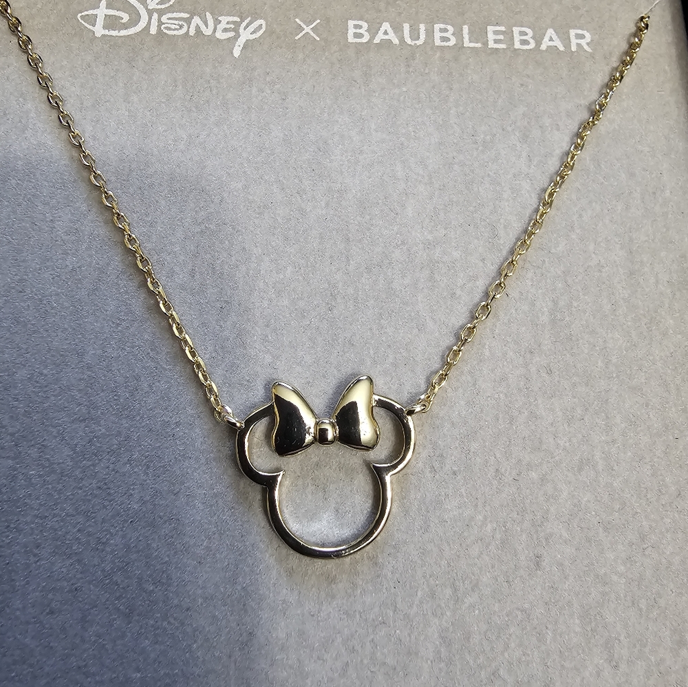 Disney Baublebar Minnie Necklace